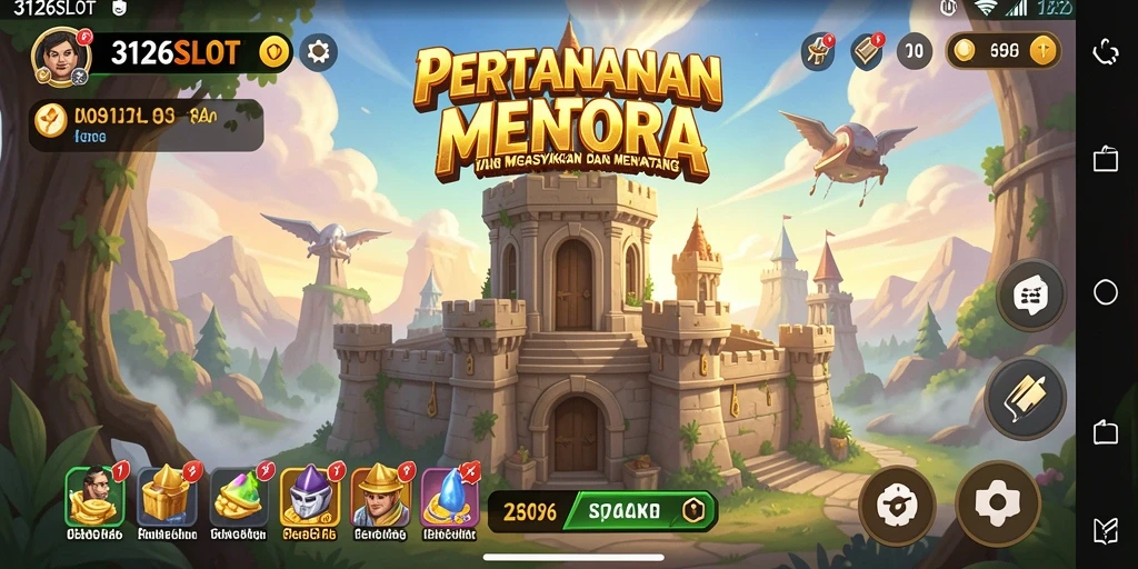 Gameplay mendebarkan dalam 3126SLOT dengan menara pertahanan yang strategis.
