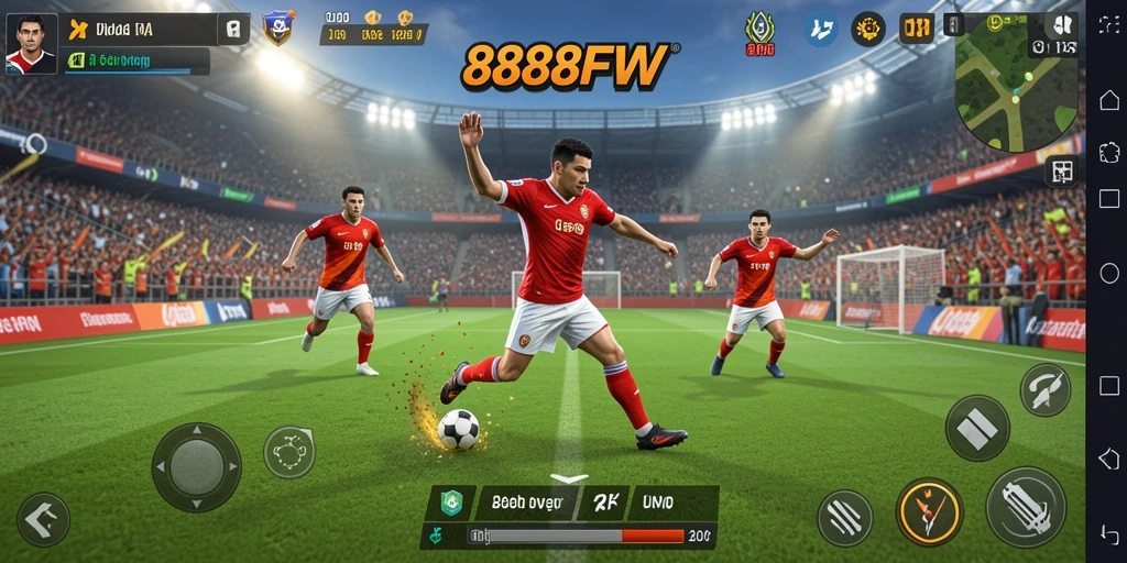 Tampilan gameplay <strong>888FW</strong> yang seru dan menantang.