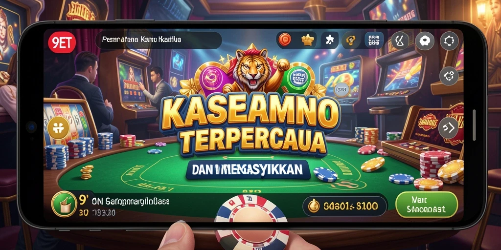 Tampilan menarik dari gameplay 9ET yang seru dan mengasyikkan.