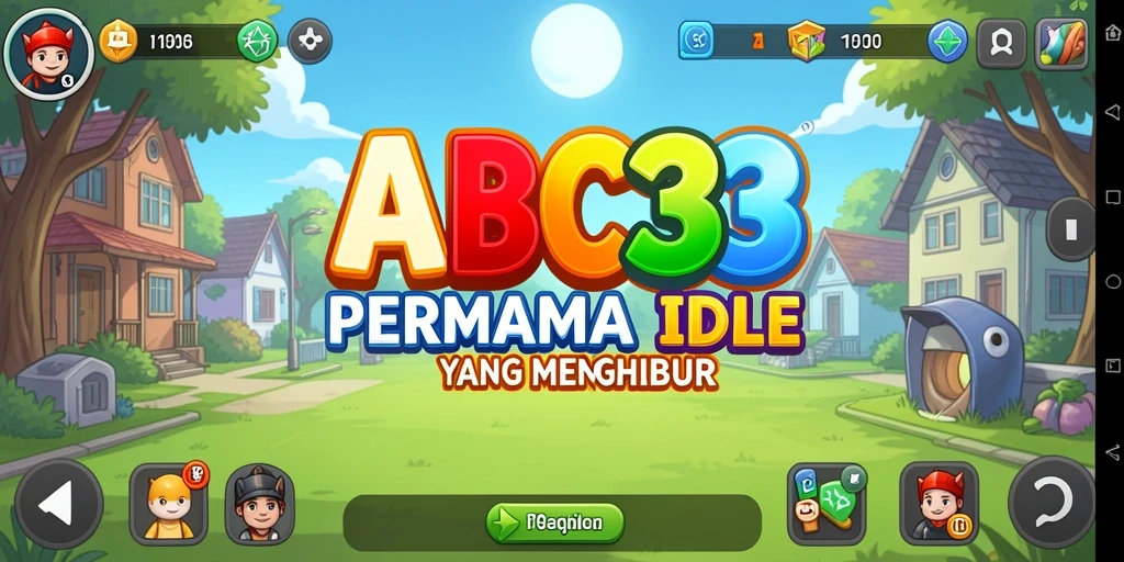 Tampilan gameplay ABC33 yang mengasyikkan dan menawan dari genre Idle.
