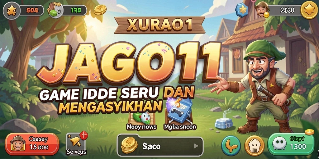 Screenshot utama JAGO11 menampilkan gameplay Idle yang seru dan mengasyikkan.