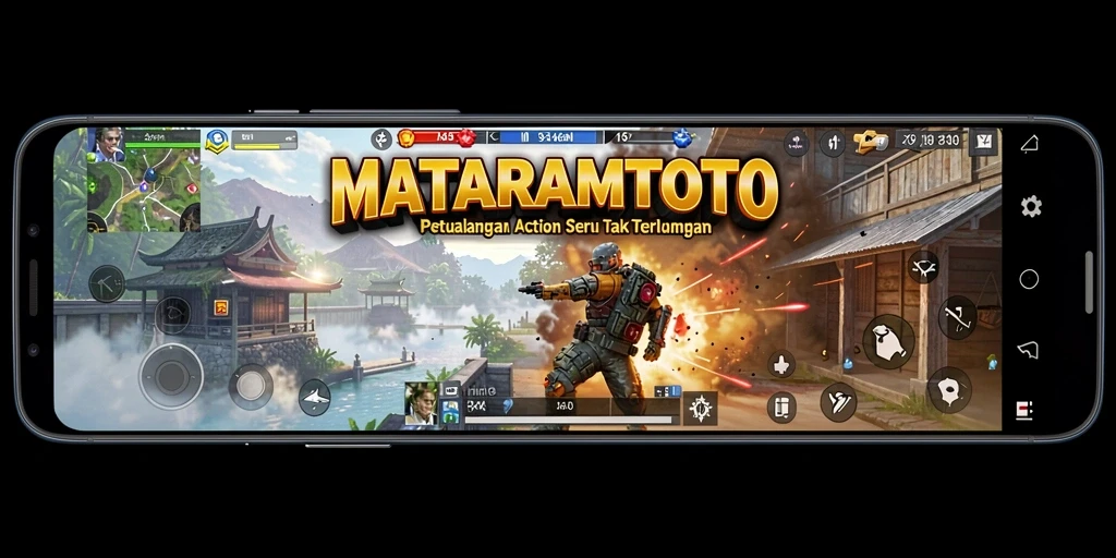 Screenshot utama MATARAMTOTO menampilkan aksi mendebarkan para karakter.
