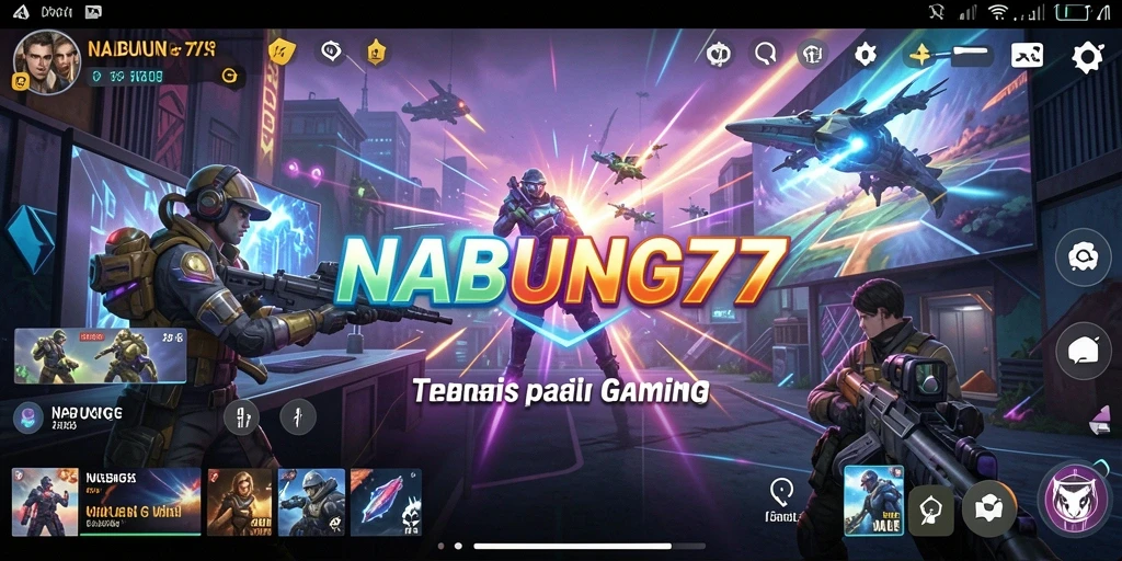 Tampilan gameplay NABUNG77 yang mengasyikkan dan interaktif.