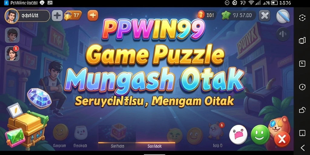 Tampilan gameplay PPWIN99 yang menakjubkan saat menyelesaikan teka-teki.