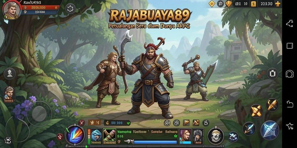 Tampakan gameplay seru dalam dunia ARPG yang menantang.