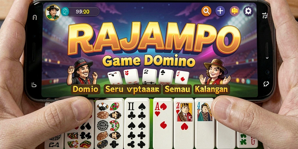 Tampilan gameplay RAJAMPO yang menarik dan interaktif.