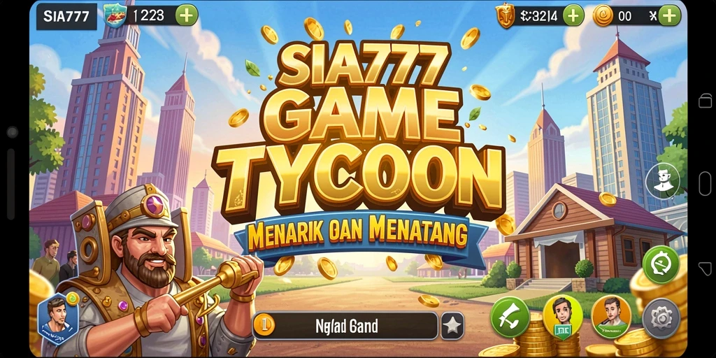 Gameplay SIA777 menampilkan strategi dan manajemen bisnis yang seru.