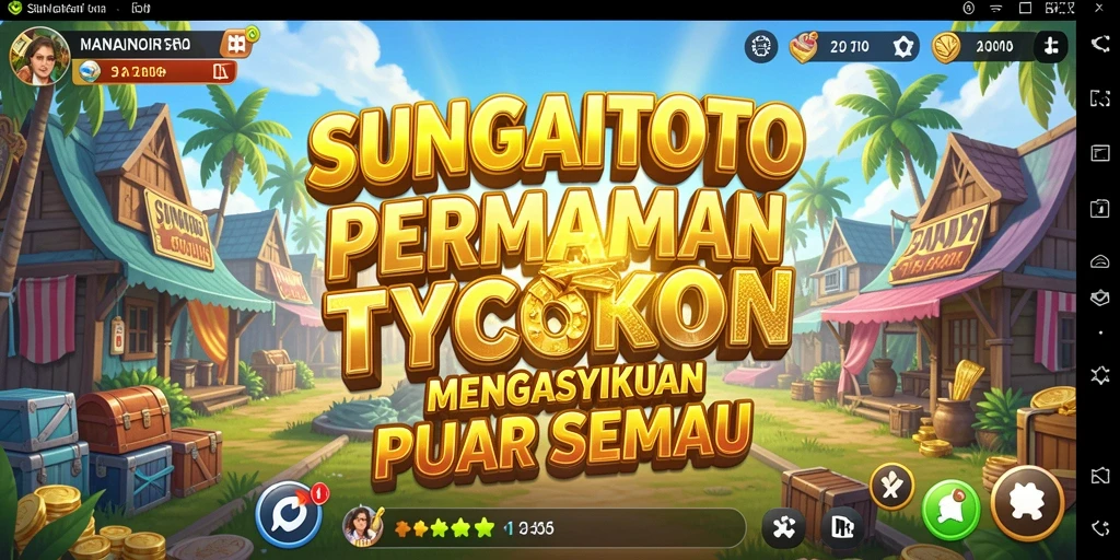 Tampilan gameplay SUNGAITOTO dengan elemen Tycoon yang menarik.