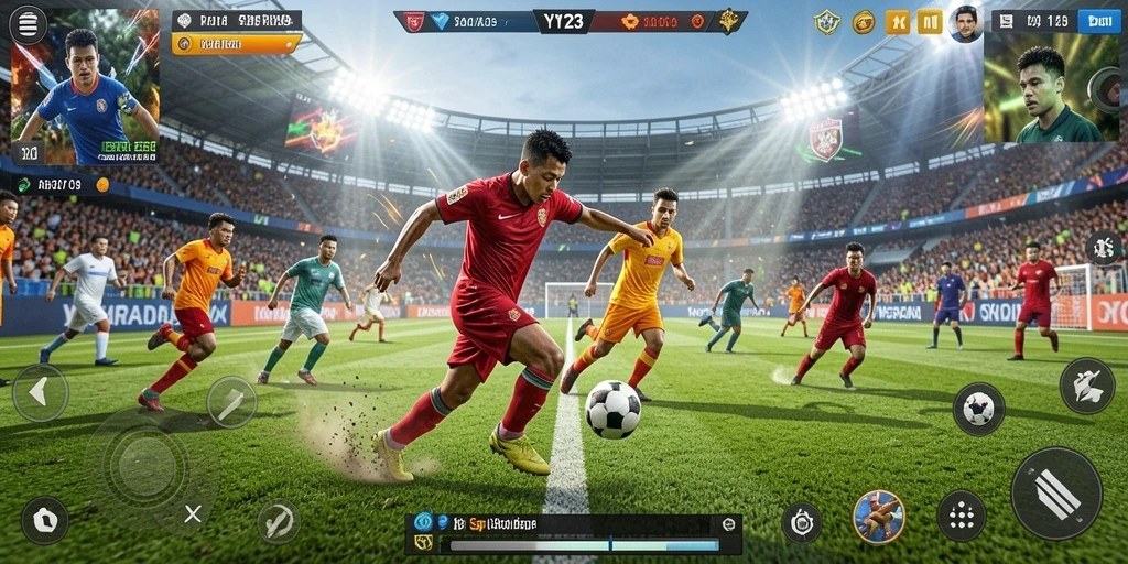Tampilan gameplay YY123 yang seru dan menegangkan.